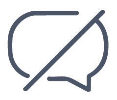 Icon No Conversation